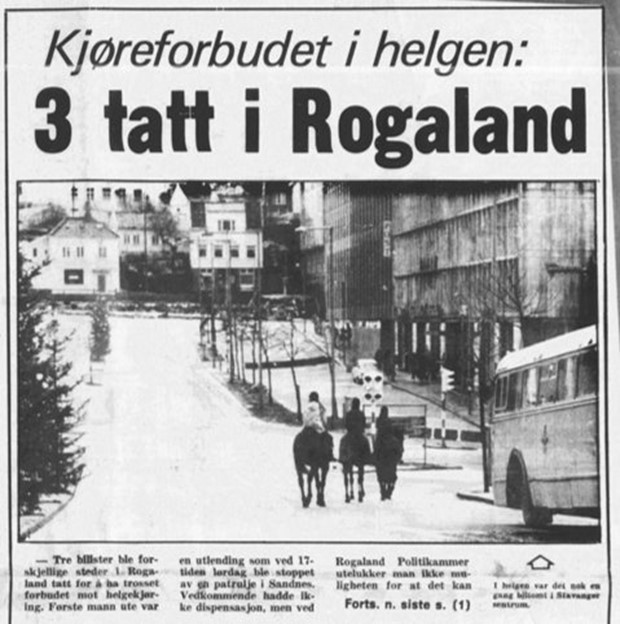 Haugesunds Avis, 17th December 1973.